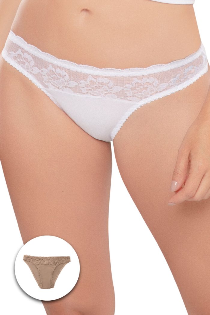 Tanga Con Cubrimiento Medio 5893 - Image 4