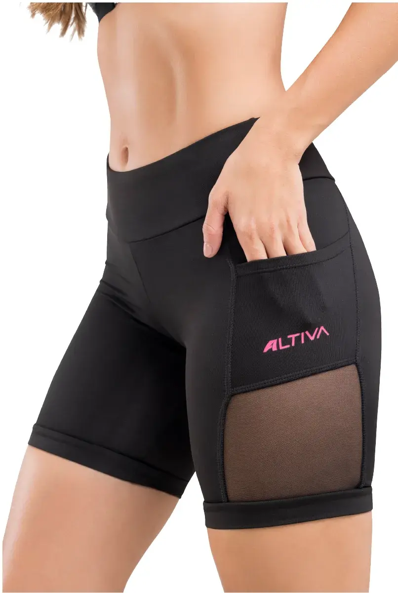 Short Tipo Ciclista Con Bolsillos Funcionales 1624