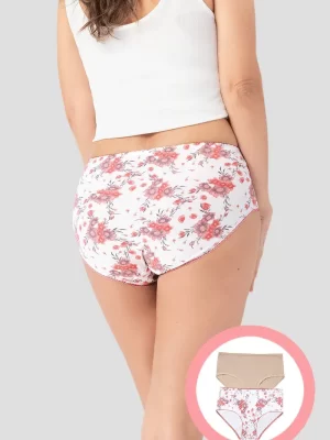 Panty Clásico Pack X2 Con Tiro Alto 5714