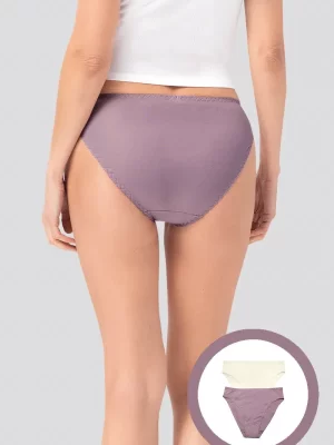 Tanga Pack X2 Con Tiro Medio 5891