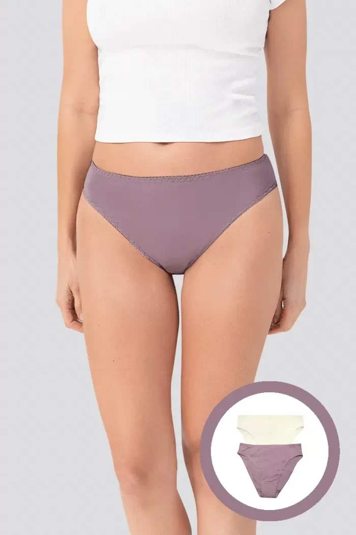 Tanga Pack X2 Con Tiro Medio 5891