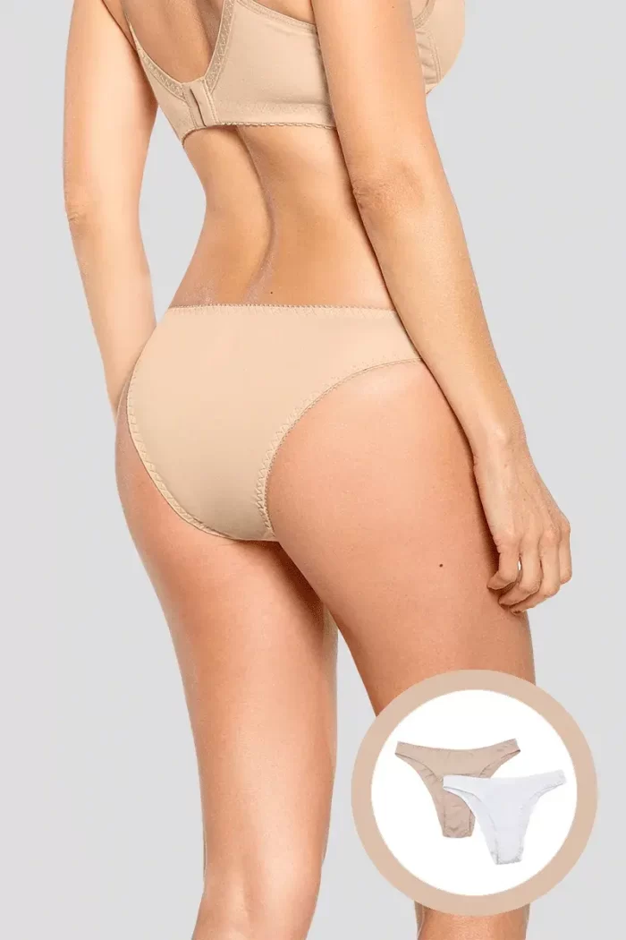 Tanga Pack X2 Con Cubrimiento Medio  5895 - Image 2