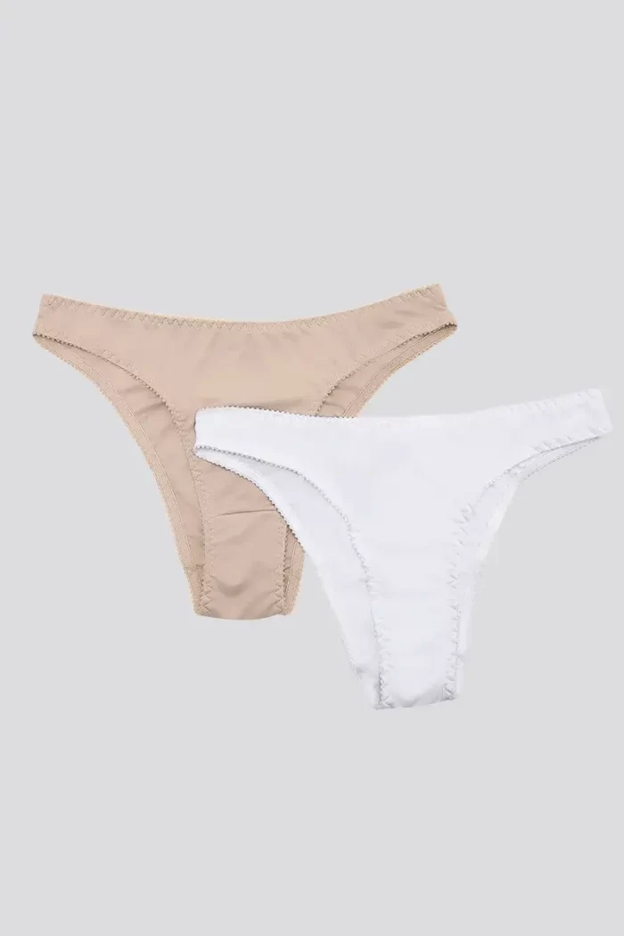 Tanga Pack X2 Con Cubrimiento Medio  5895 - Image 3