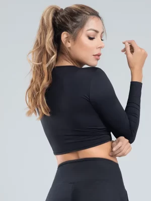 Crop Top Con Silueta Ajustada 7217