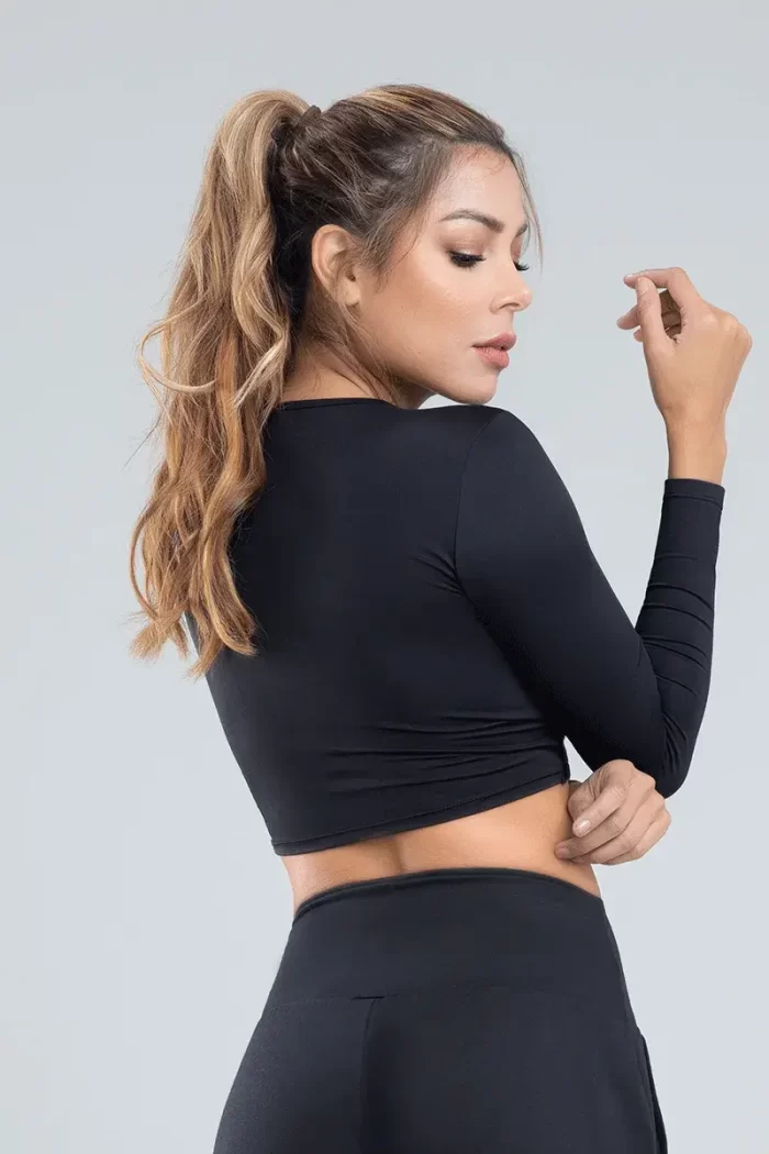 Crop Top Con Silueta Ajustada 7217 - Image 2