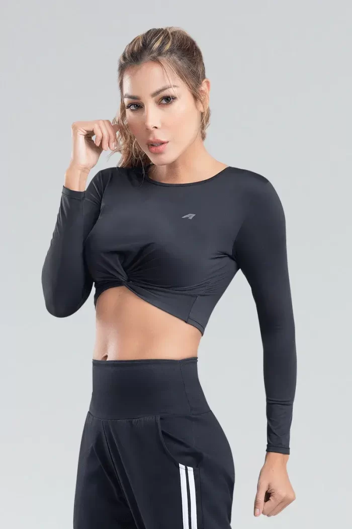 Crop Top Con Silueta Ajustada 7217