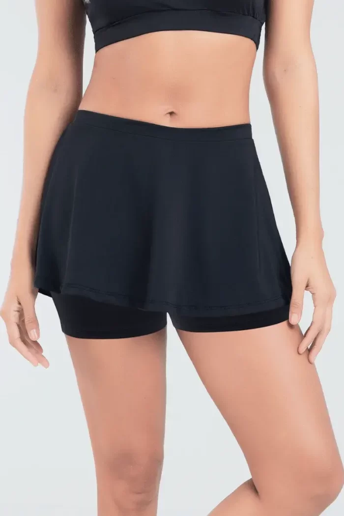 Falda Con Cilista Incluido Y Falda Suelta  7769