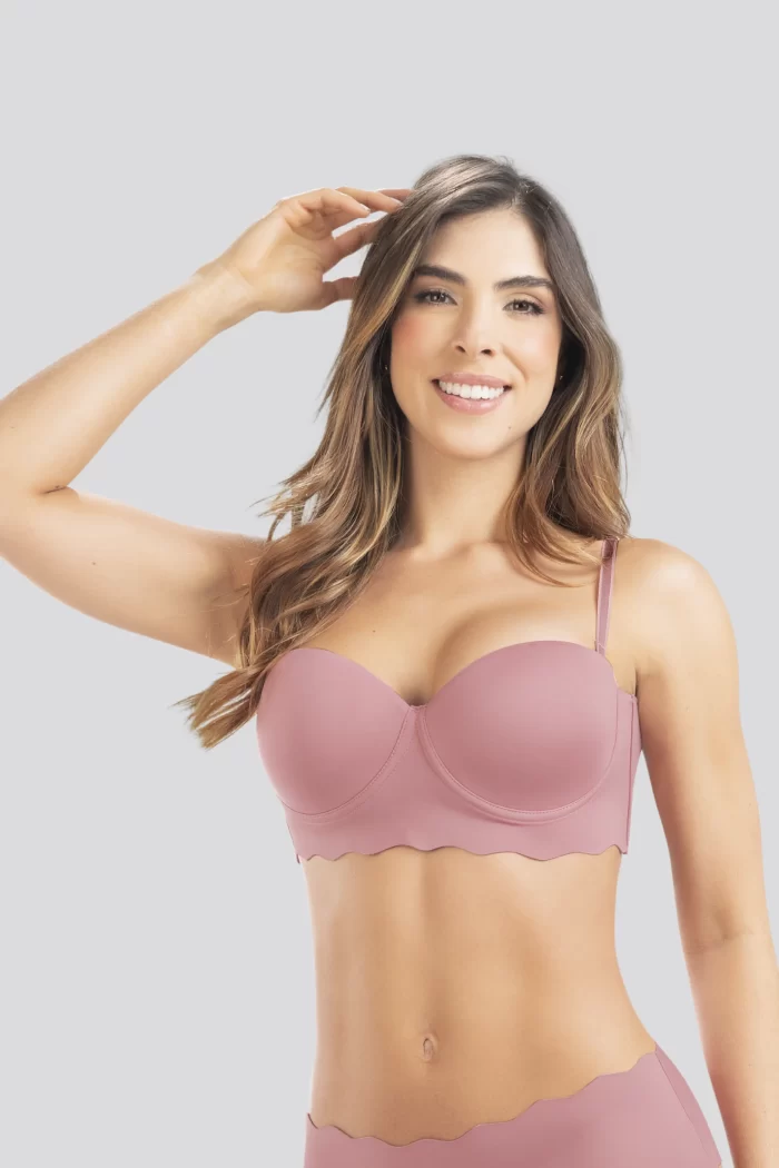 Brasier Strapless Con Realce Alto En Push Up 7873 - Image 5