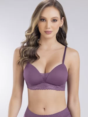 Brasier Triangular Con Realce Natural 8173