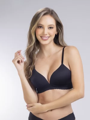 Brasier Triangular Con Realce Natural Y Base De Tela De Doble Laminado 8385