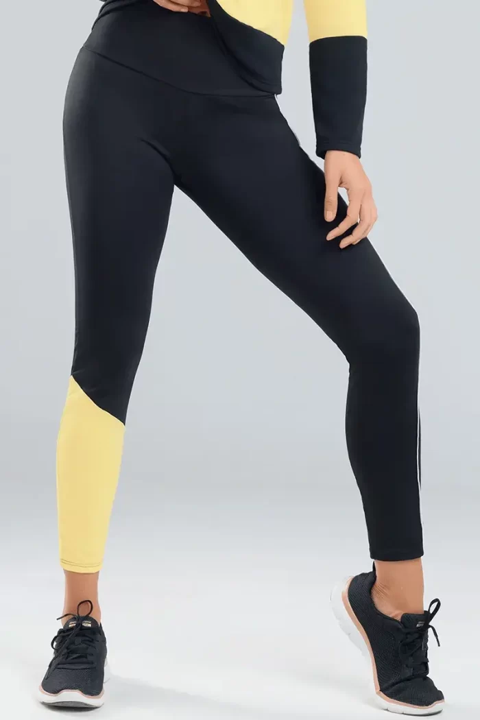 Legging Con Contraste De Color 8418