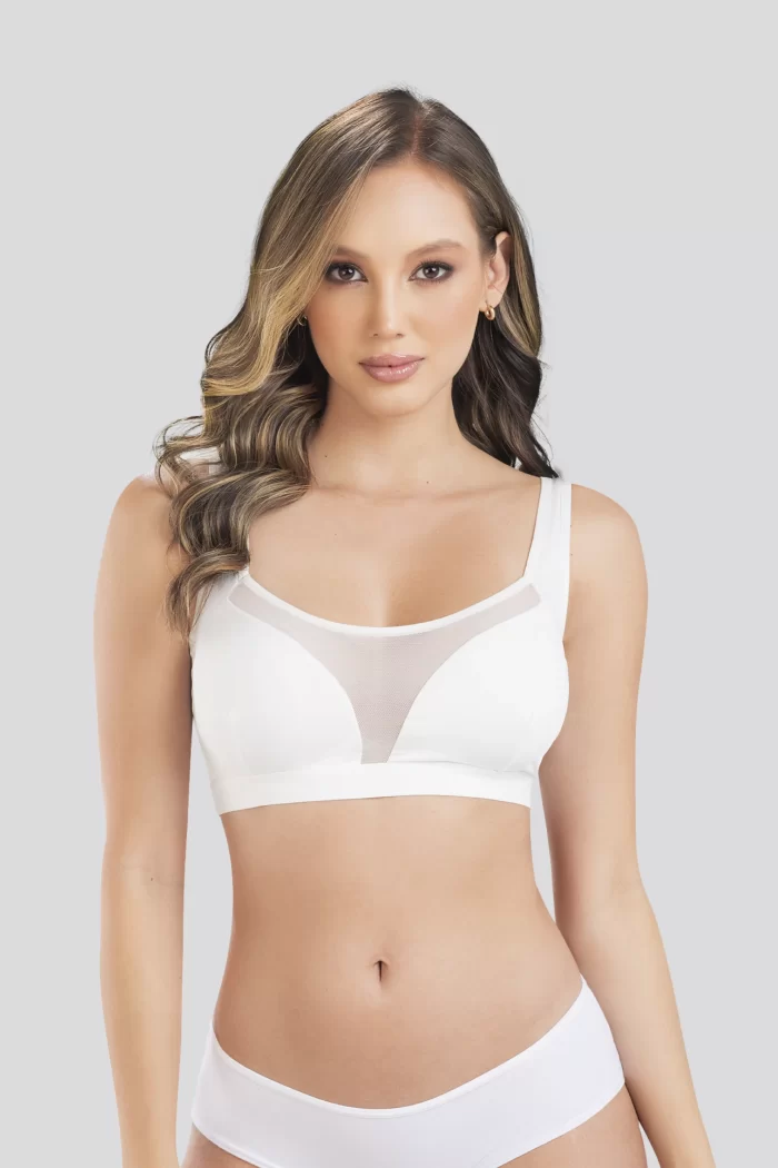 Brasier Tipo Top, Sin Almohadillas, Sin Aros Y Sin Varillas 8423