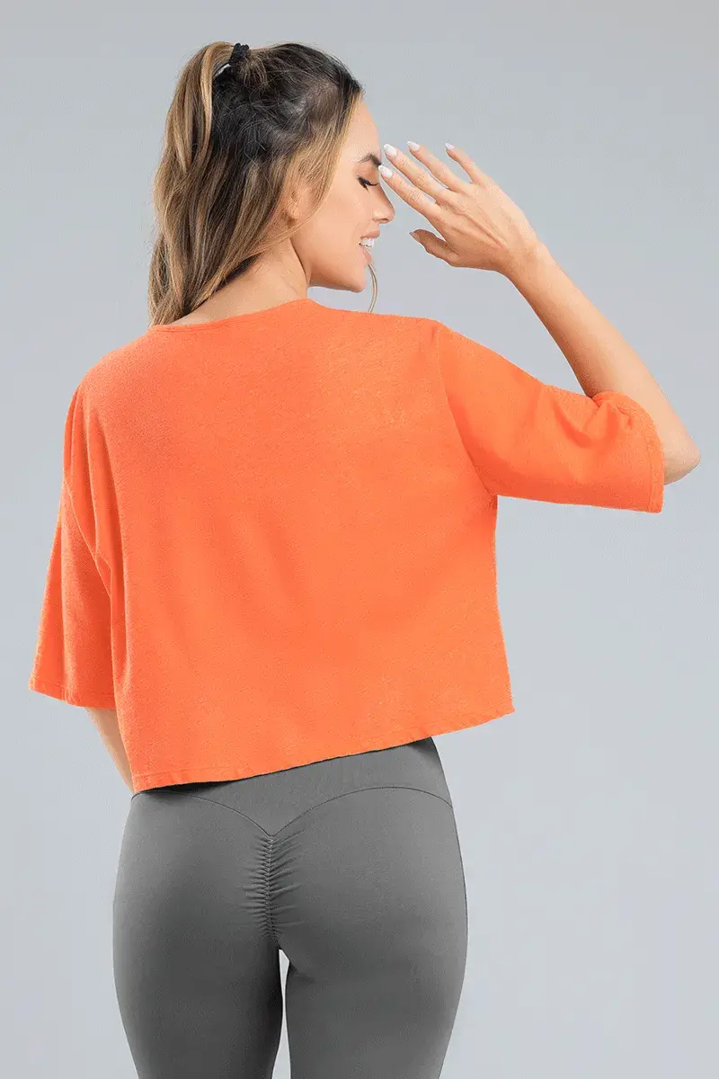 Camiseta Deportiva Con Silueta Amplia 6258 - Image 4